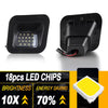 3/7  264 2Pcs LED License Plate Light Canbus Lamp For Dodge Ram 1500 2500 3500 2003-2018 1500 Classic