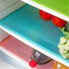 4PCS EVA Waterproof Refrigerator Liner Mat Washable Mildew Kitchen Pad