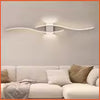 Modern LED Wall Sconce Light for Bedroom Living Room Bedside Decor Indoor Lighting in Black White Gold