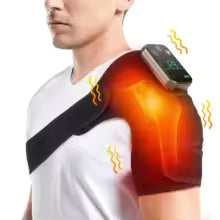 Thermal Shoulder Massager for Knee Shoulder Elbow Heated Brace Wireless Support Brace Belt Knee Pad Blood Circulation Protector