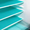 4PCS EVA Waterproof Refrigerator Liner Mat Washable Mildew Kitchen Pad