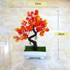 Artificial Plants Bonsai Simulated Tree Potted Fake Flowers Table Porch Potted Ornaments Home Wedding Decor Housewarming Gift