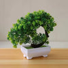 Artificial Plants Bonsai Simulated Tree Potted Fake Flowers Table Porch Potted Ornaments Home Wedding Decor Housewarming Gift